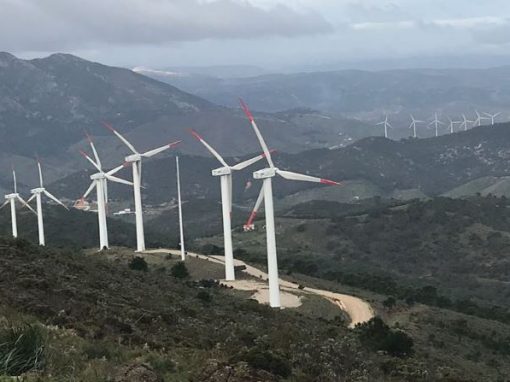 Instalación de parques eólicos